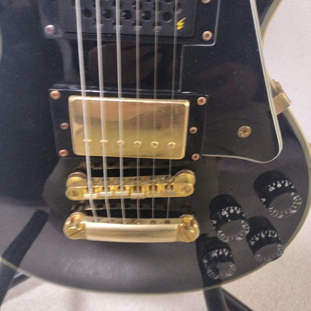 エドワーズ　アンプ内蔵レスポール　ブラック　ESP