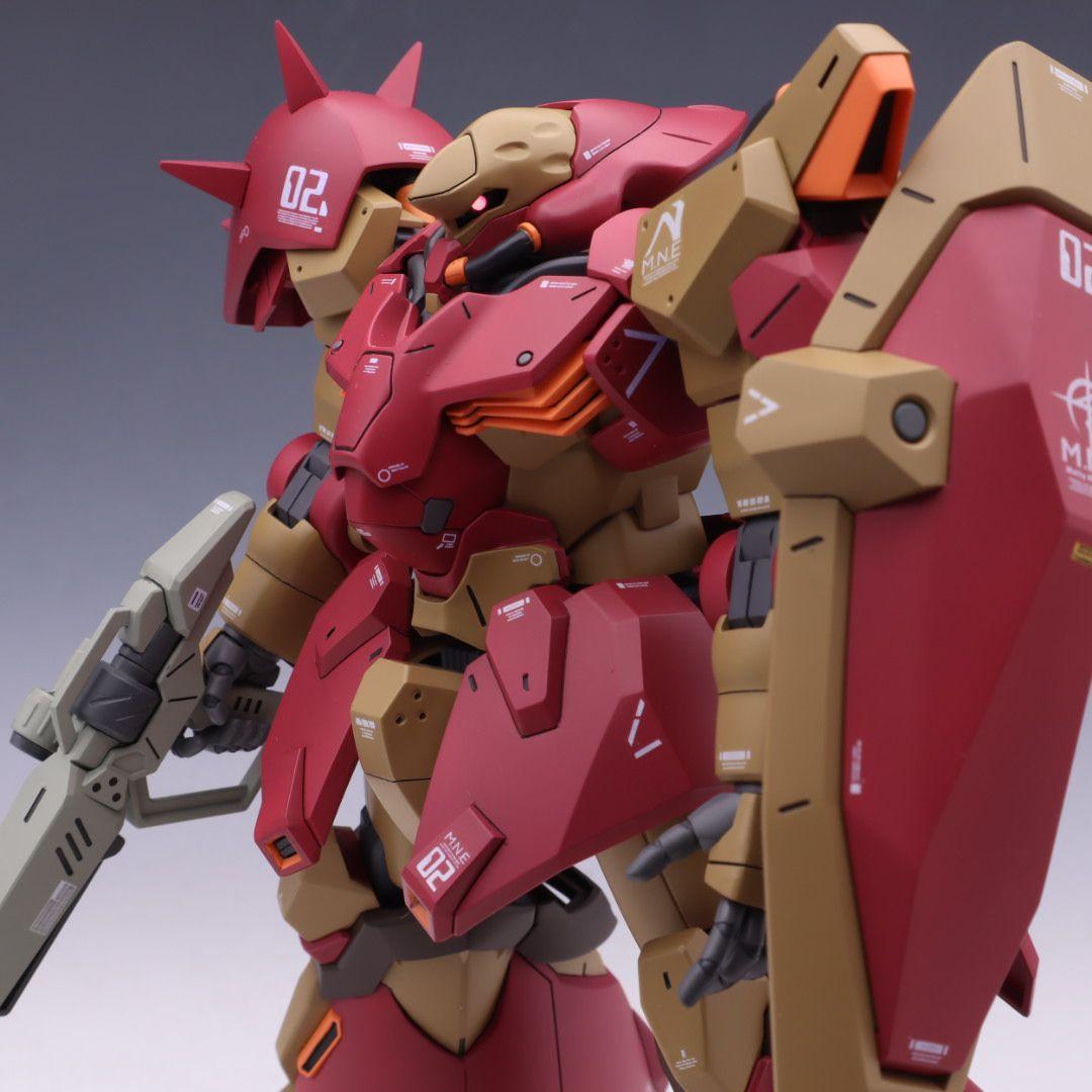 【プレバン限定！】HG メッサーF02型 マインレイヤー装備 全塗装 完成品