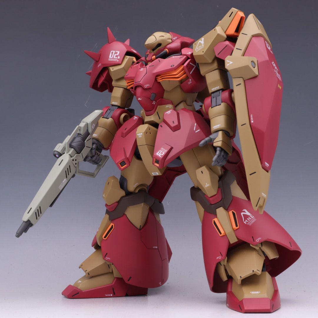 【プレバン限定！】HG メッサーF02型 マインレイヤー装備 全塗装 完成品