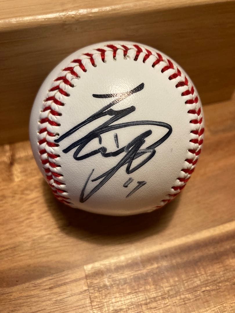 大谷翔平 選手　日ハム時代　直筆サインボール
