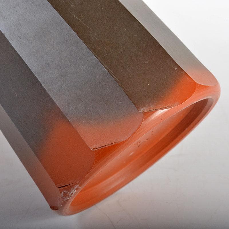 常滑焼　小西洋平作　窯変　花入　共箱　V　R4585