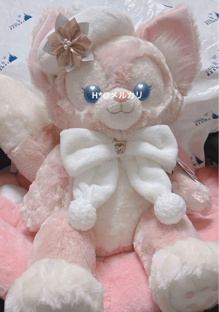 【顔厳選￤タグ付】リーナベル ダンシングスノーフレークス Mサイズ ぬいぐるみ