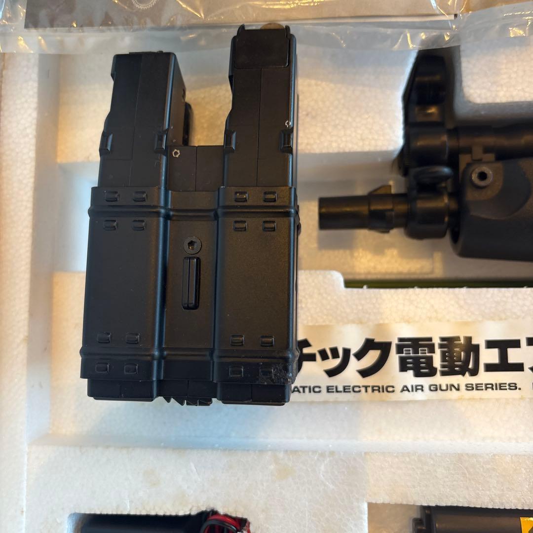 動作確認済　東京マルイ MP5A5　電動ガン 多弾数マガジン　バッテリー充電器