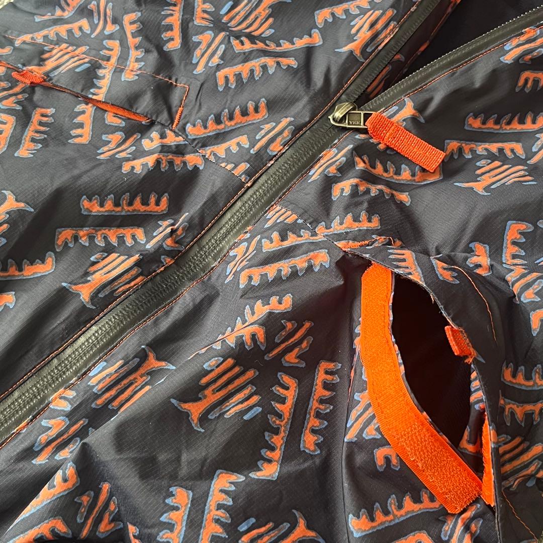 patagonia パタゴニア　キッズ　スキーウェア　5T ネイビー×オレンジ