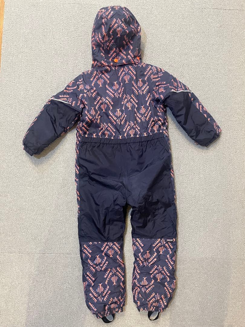 patagonia パタゴニア　キッズ　スキーウェア　5T ネイビー×オレンジ