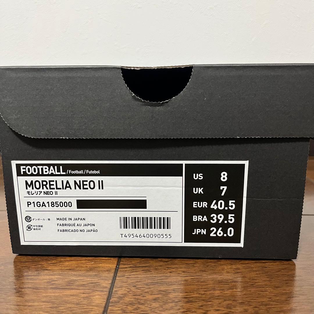 ＊新品＊限定品＊MIZUNO MORELIA NEO II 26.0cm