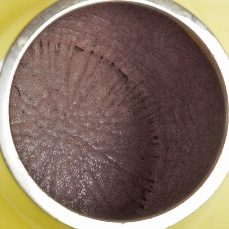 七宝焼　黄釉　花瓶　M　R9074B