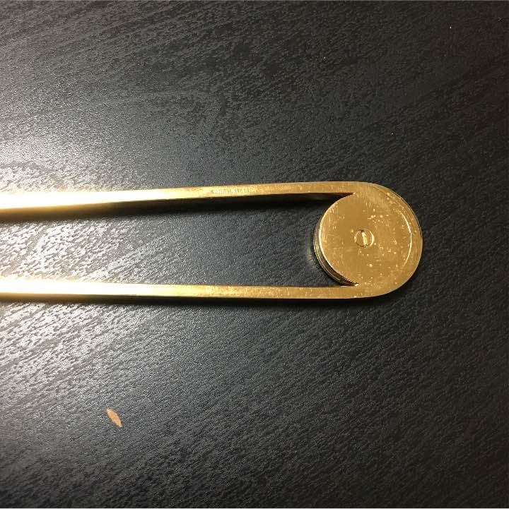 美品 高級ブランド LOEWE ロエベ 拡大鏡 約7万円 紺色