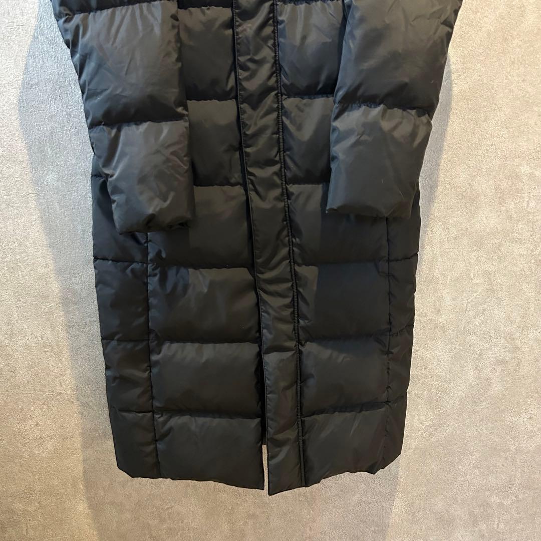 美品 ルコックスポルティフ ロングダウンコート ベンチコート M 迷彩柄