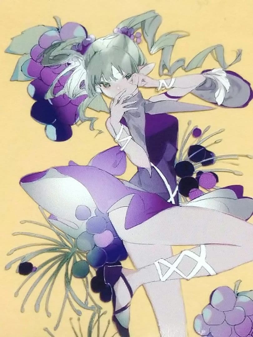 J642＃賞味期限(PET)小森林切り売り海外人物女の子