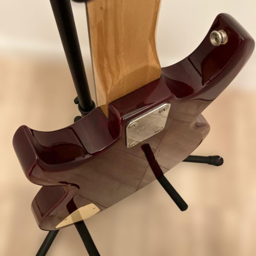 81年製マツモク シースルーレッド Aria Pro II CSB-380