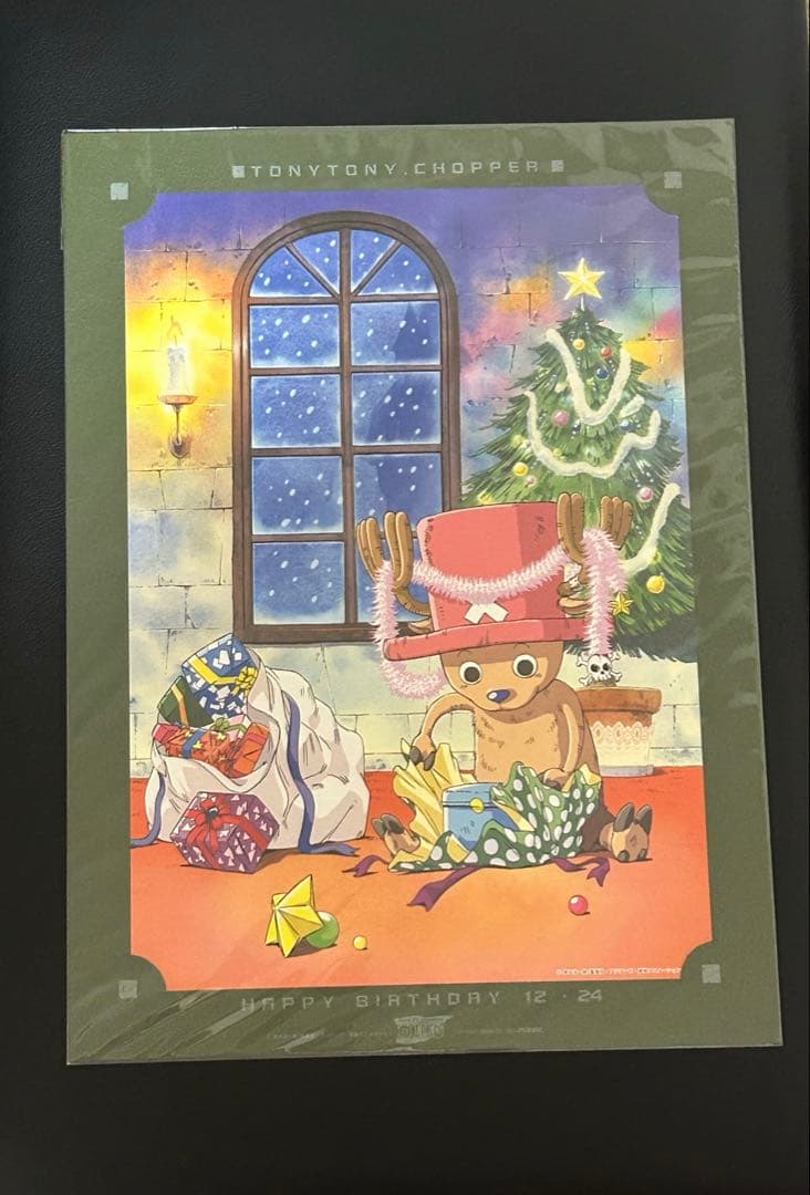 ワンピース　ルフィ & チョッパー　バースデーポートレー ト 2枚セット⭐︎レア⭐︎