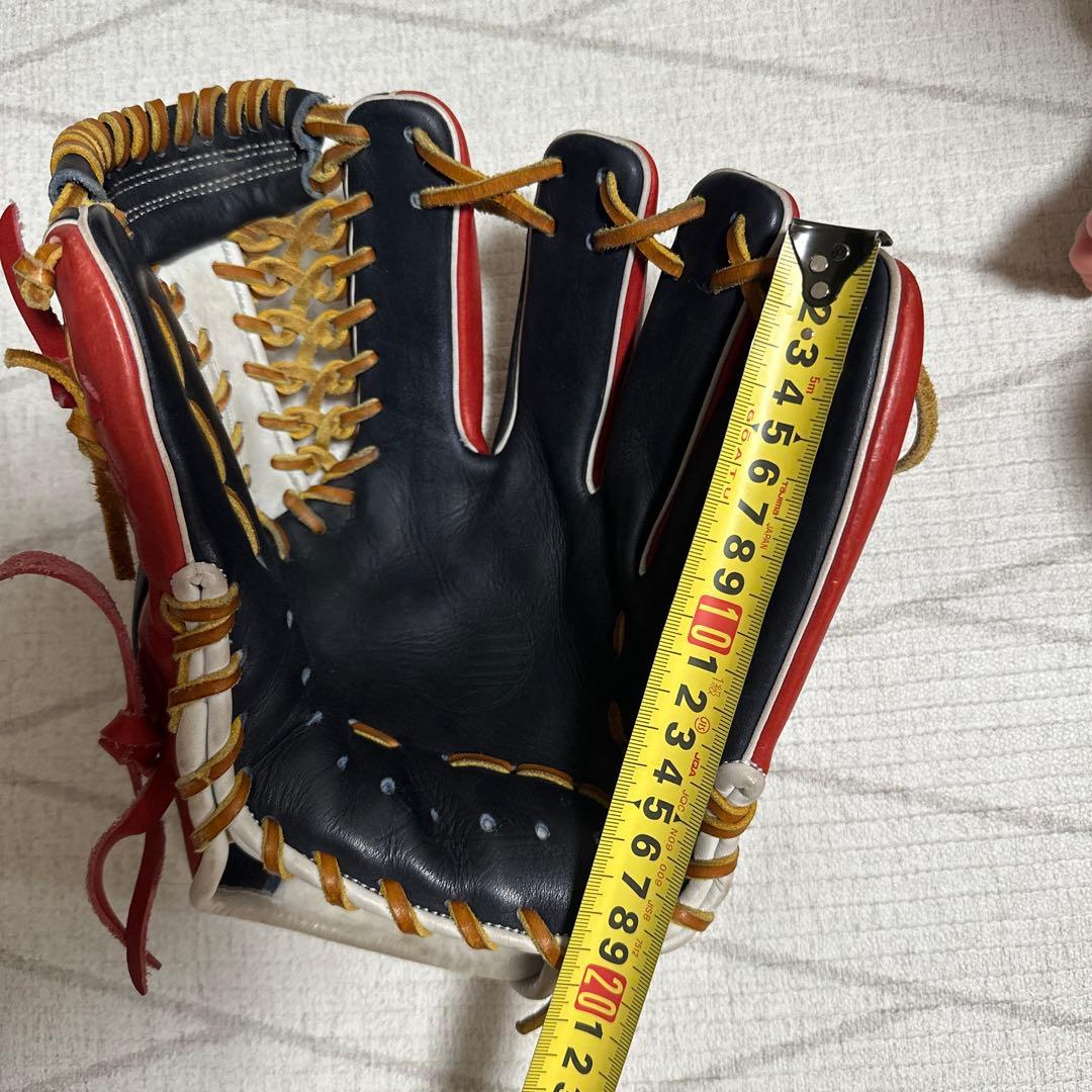 久保田スラッガー　軟式オーダーグローブ 黒/赤