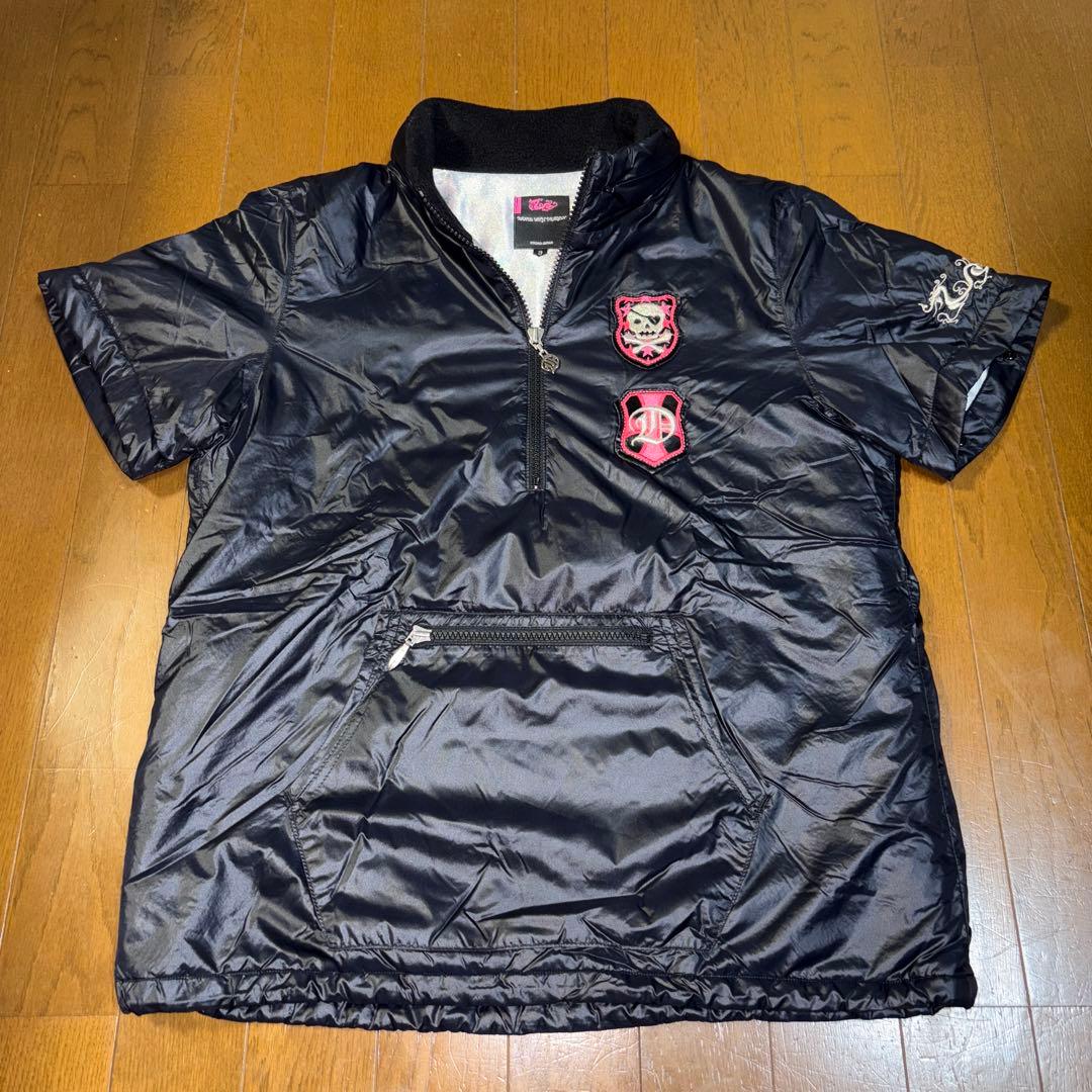 お洒落 ダンスウィズドラゴン 2WAY 中綿蓄熱ブルゾン(収納フード)