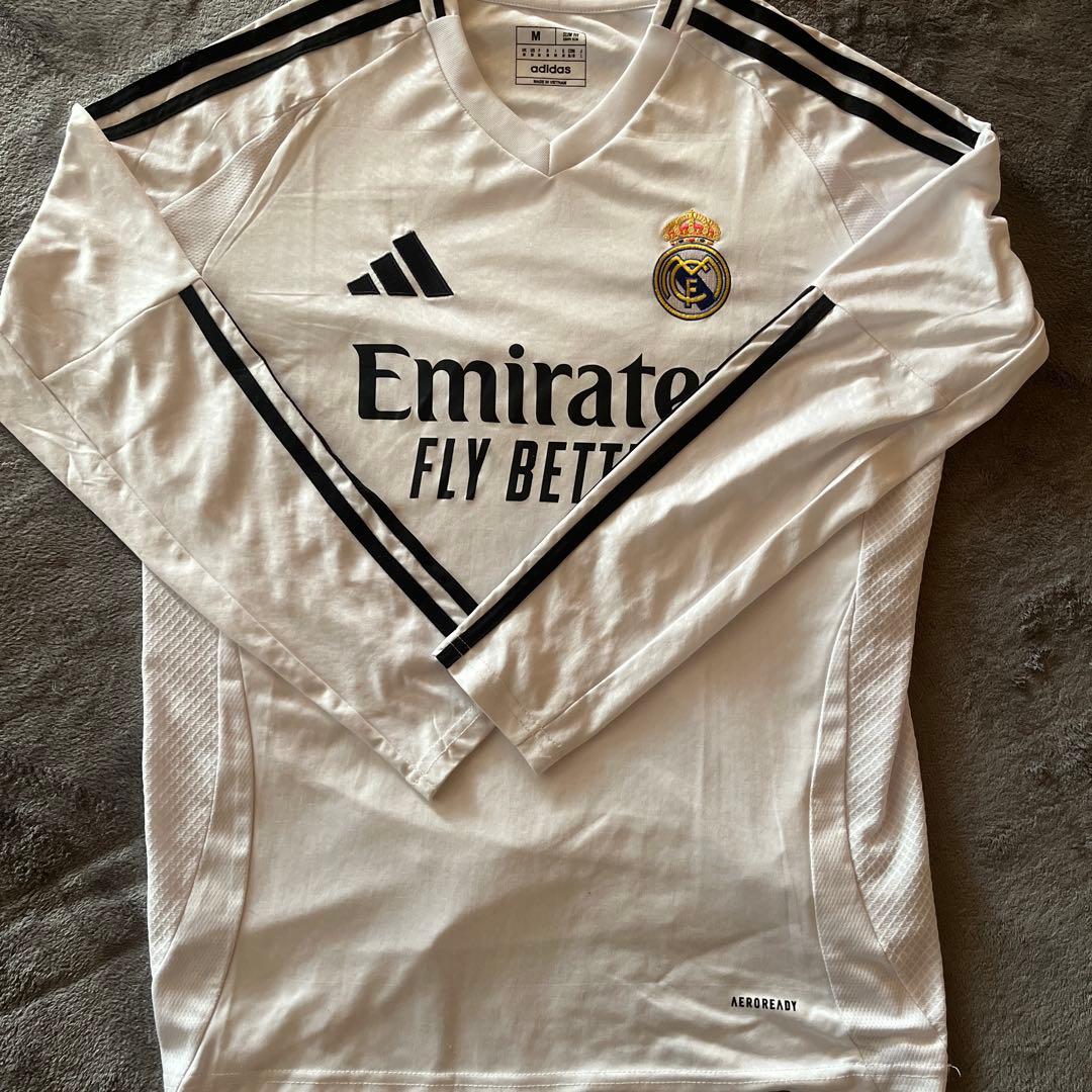 24/25 レアル・マドリードホームユニフォーム/ジャージMサイズ