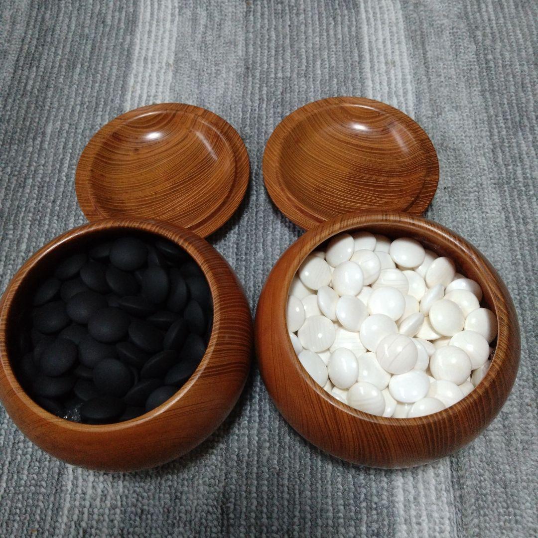 蛤碁石36号実用と欅碁笥