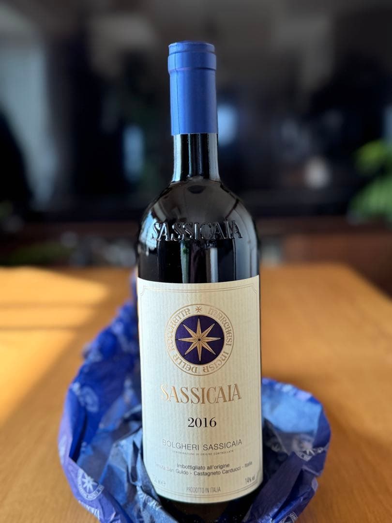 WA100‼️Sassicaia 2016年Bolgheri Sassicaia