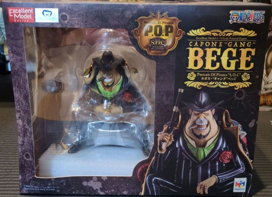 ワンピース P.O.P フィギュア SOC カポネ・ギャング ベッジ