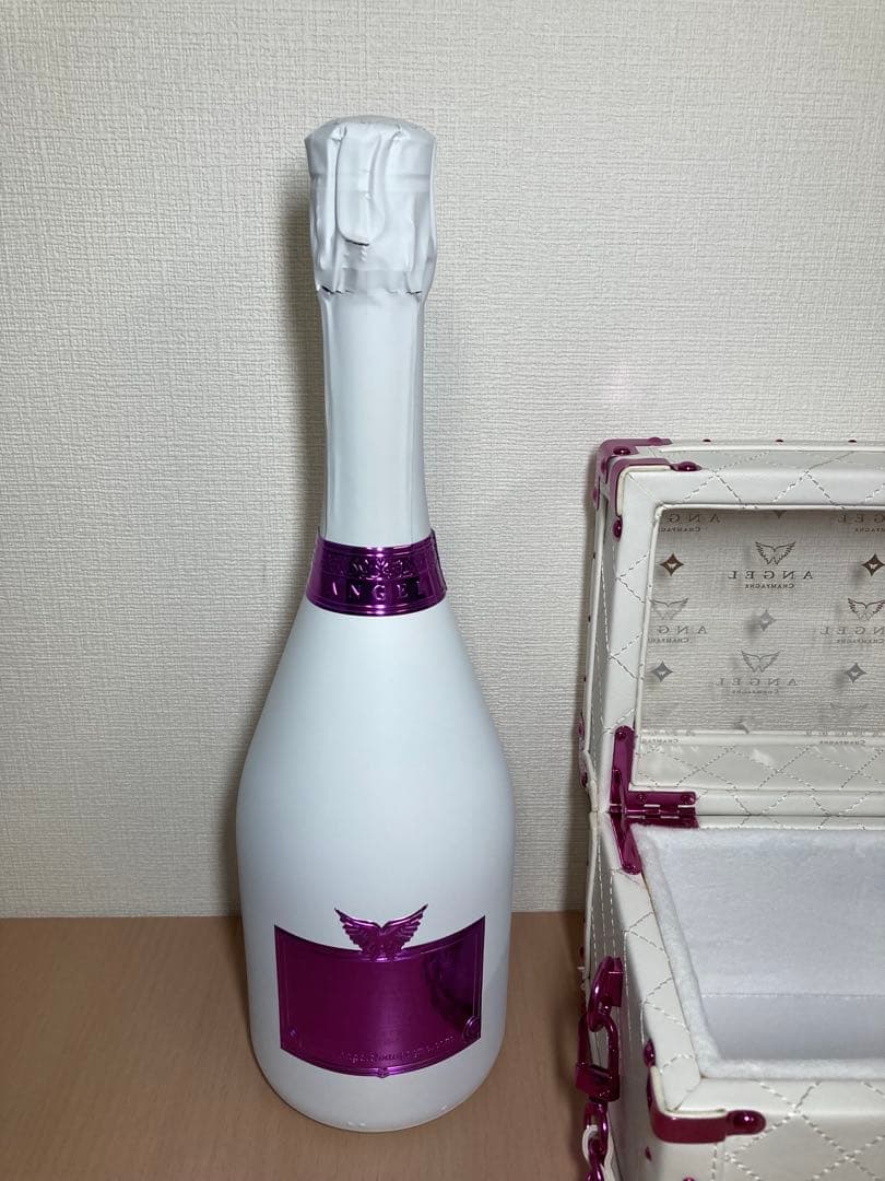 ★未開栓★エンジェルシャンパン★パープル★レザー★