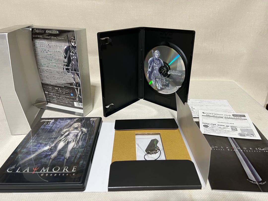 ＤＶＤ　フィギュア メガハウス　クレア エクセレントモデル クレイモア