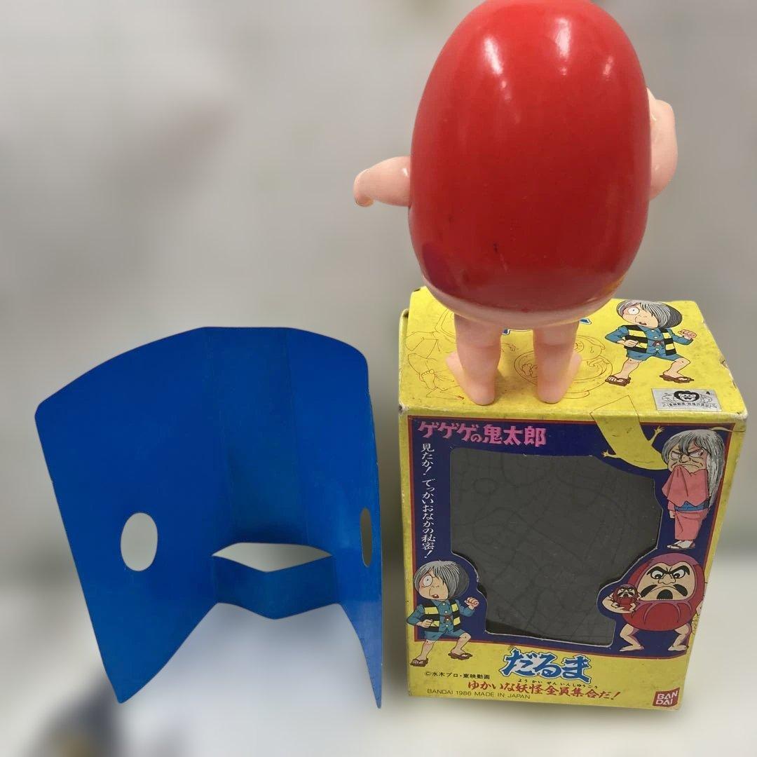 １９８６年日本製ゲゲゲの鬼太郎 だるま フィギュア未使用品です。