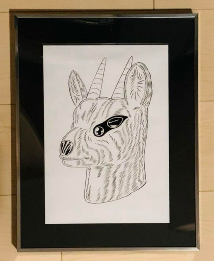 牛木匡憲　直筆原画 ドローイング イラスト