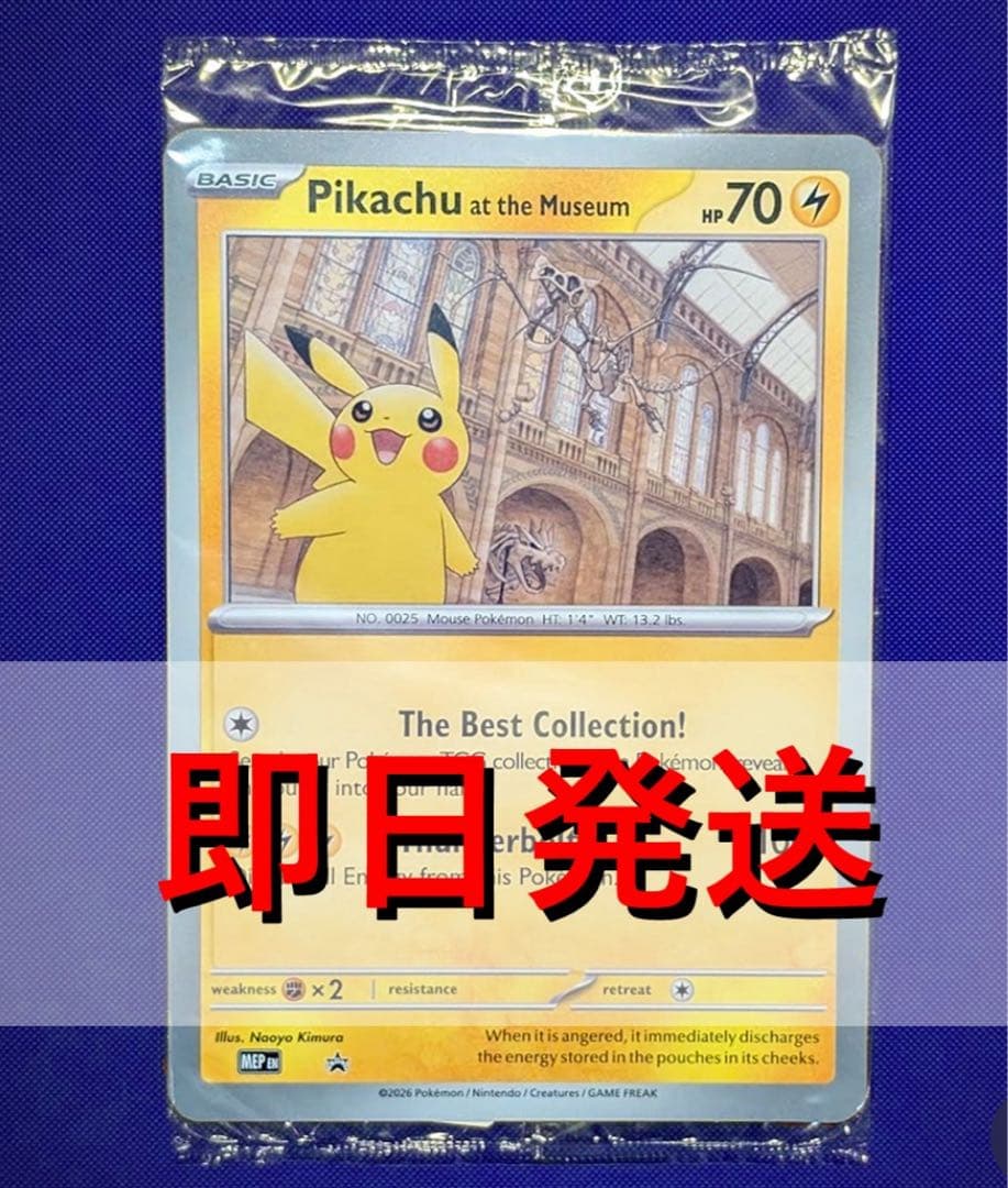 ピカチュウ Pikachu at the Museum プロモ promo