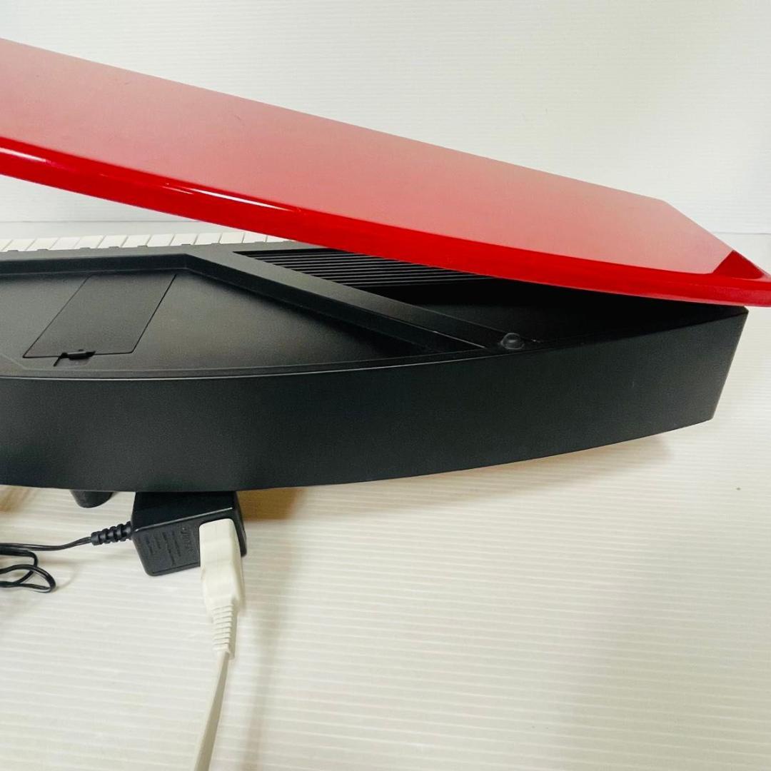 KORG MICROPIANO コルグ マイクロピアノ ミニ鍵盤61鍵 脚付 赤