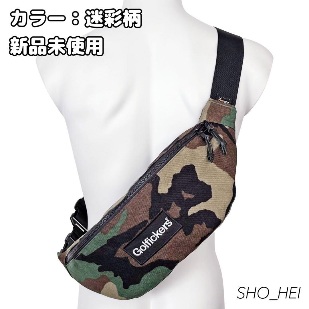 【新品】Golfickers ウエストポーチ（迷彩柄）