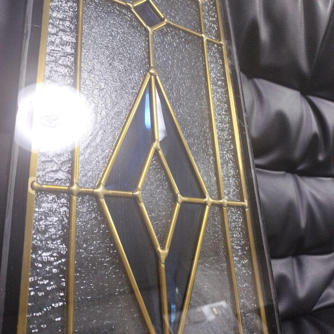 ステンドグラス 未使用 レトロ 装飾 ガラス