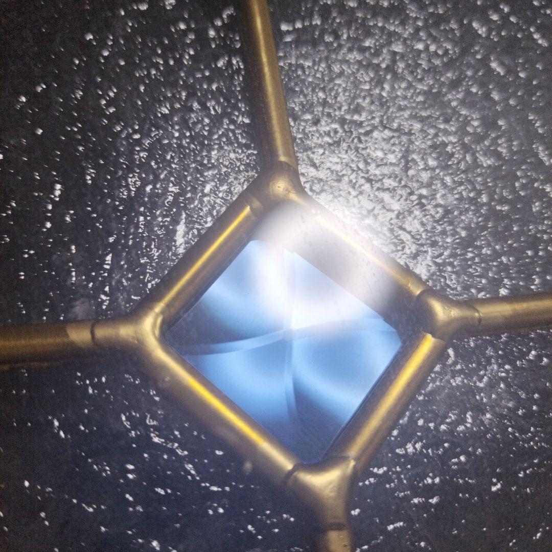 ステンドグラス 未使用 レトロ 装飾 ガラス