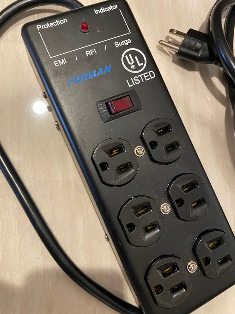 電源タップ FURMAN SS-6B スタジオ、ホームユース