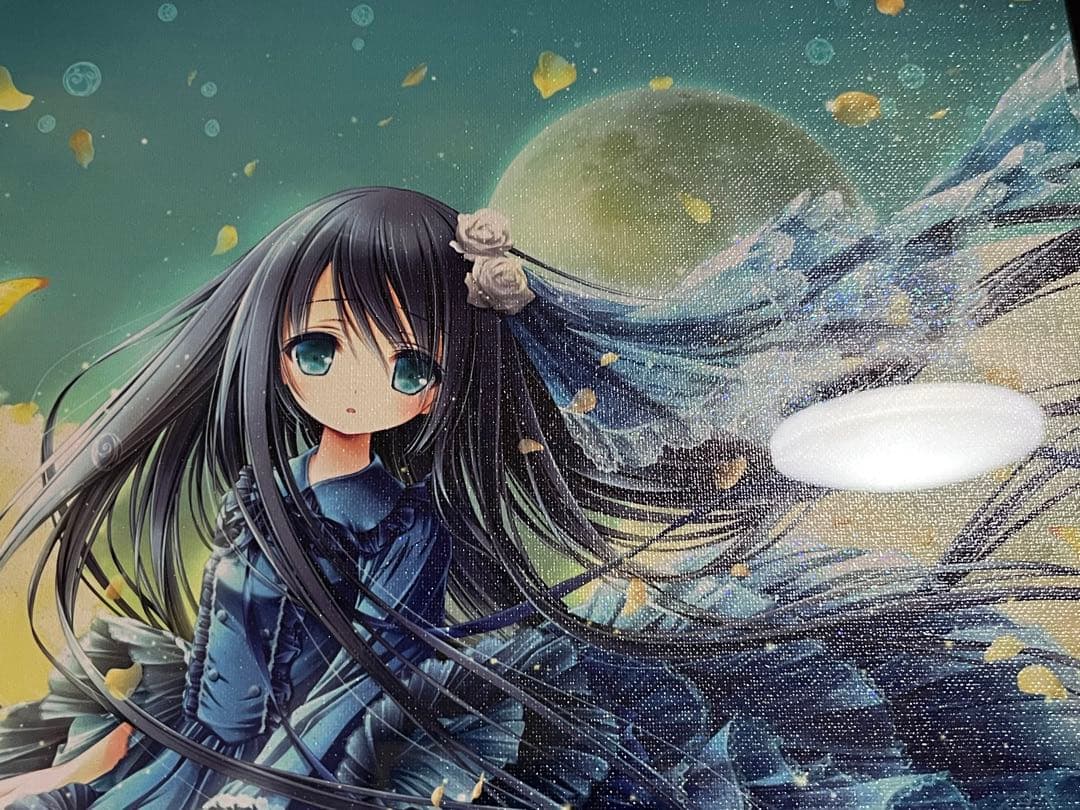 てぃんくる 版画 直筆サインあり CE ミクスドメディア アールビバン