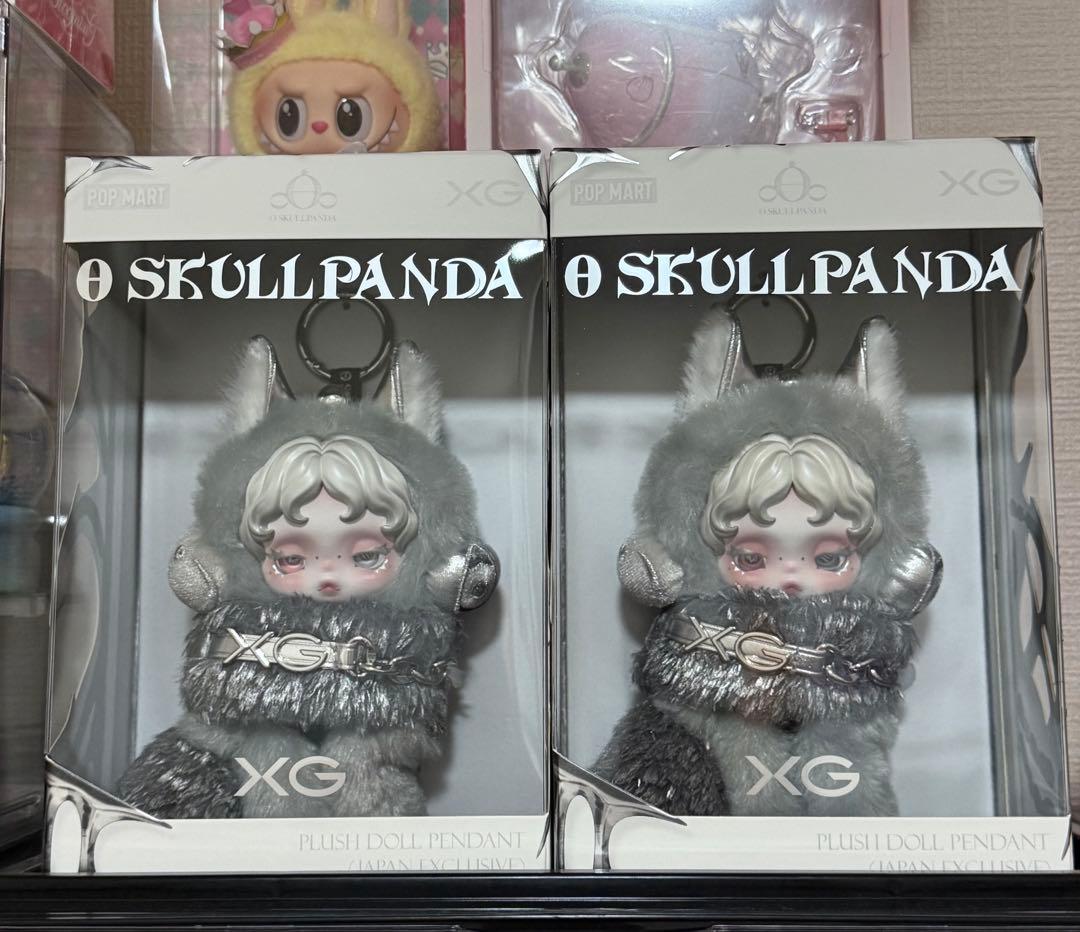 POPMART スカルパンダ XG コラボ ぬいぐるみ キーホルダー 日本限定