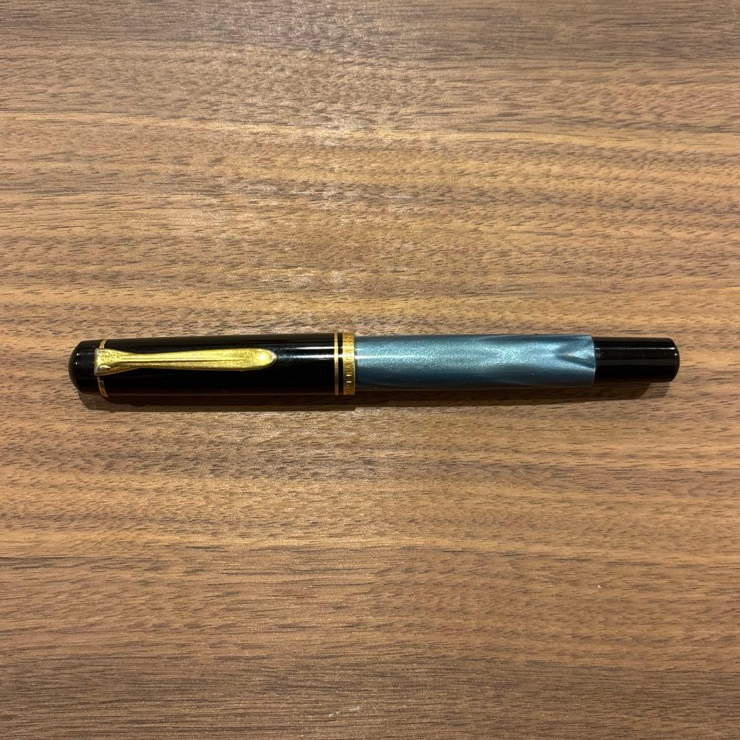 ペリカン M500 万年筆 12C-500 HF ブルー系