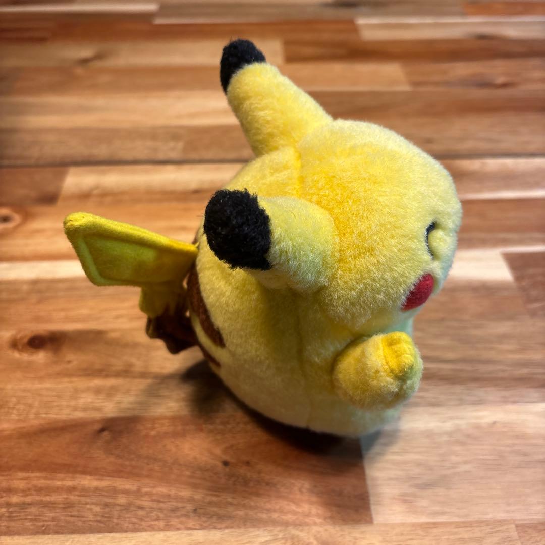 初期 ピカチュウ ぬいぐるみ　にっこり　TOMY トミー