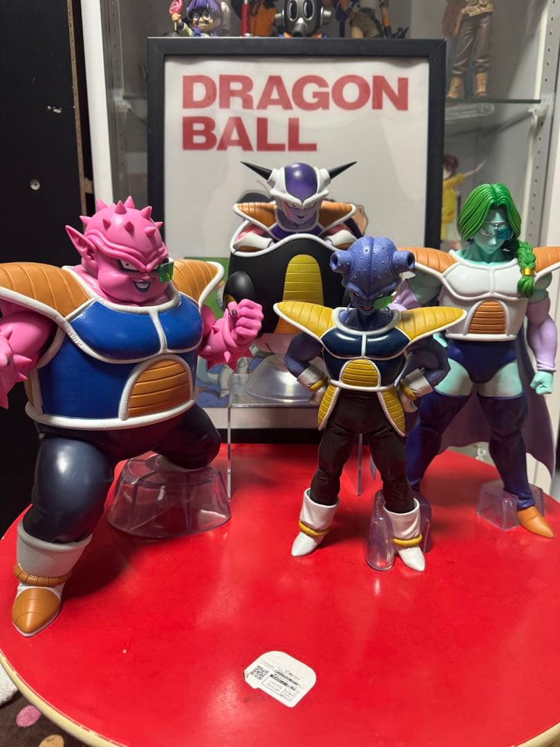 ドラゴンボール　一番くじ　フリーザ軍団　ザーボン　ドドリア キュイ　フィギュア