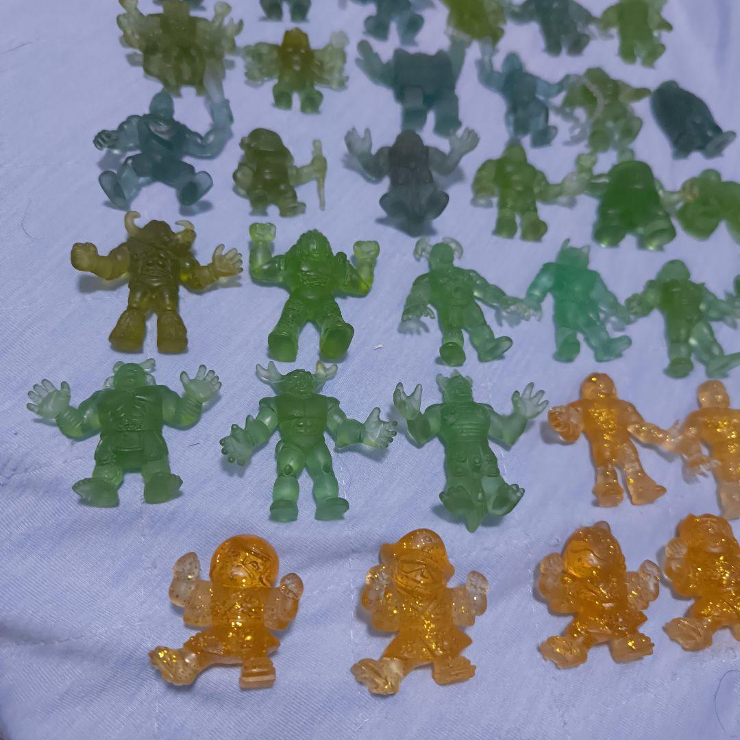 キン消し、キン消しラメ、キン消しクリア、クリスタルヒーロー