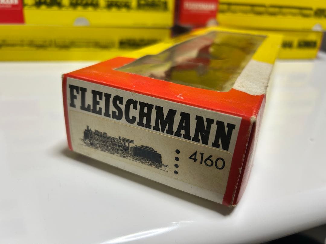 FLEISCHMANN HOゲージ 蒸気機関車 4160 フライシュマン①