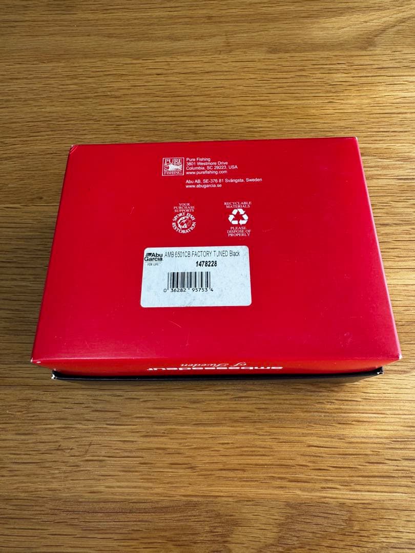 リール Ambassadeur 6501CB FACTORY TUNED BLACK