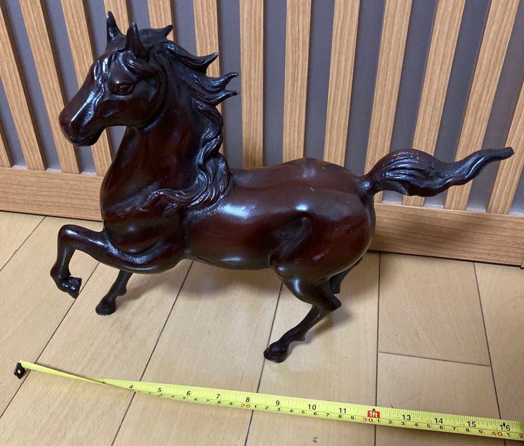 馬の置物　アンティーク　骨董品　昭和レトロ