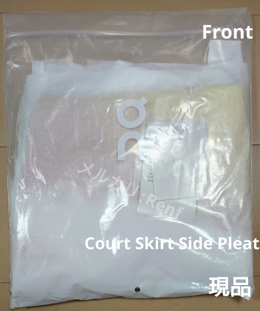 On Court-T&Skirt テニス SizeS 全仏ver. 新品/未開封