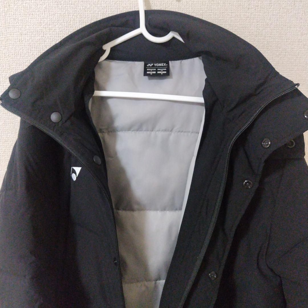 YONEX フード付き ロングダウンコート M ブラック
