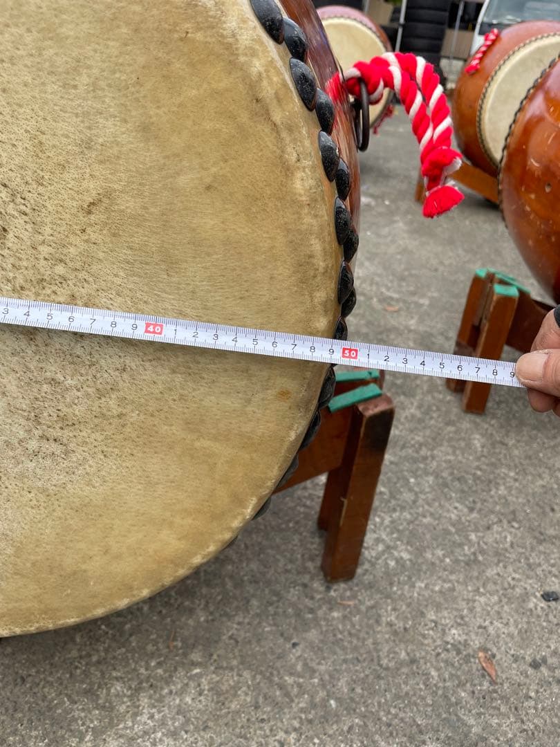 和太鼓 9台セット 装飾あり