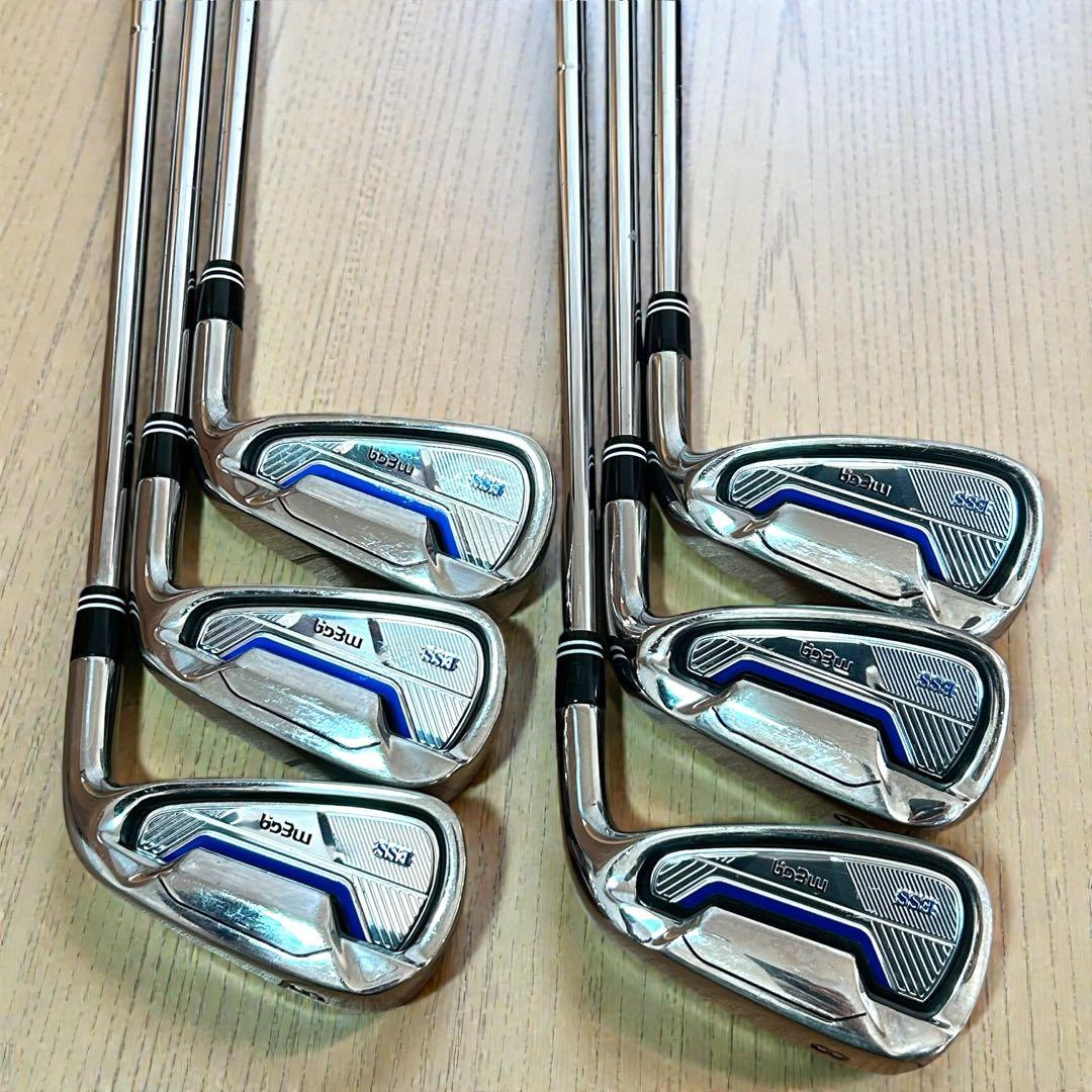 良品✨ESS ワンレングス アイアン 6本セット メガゴルフ 右利き用 ゴルフ