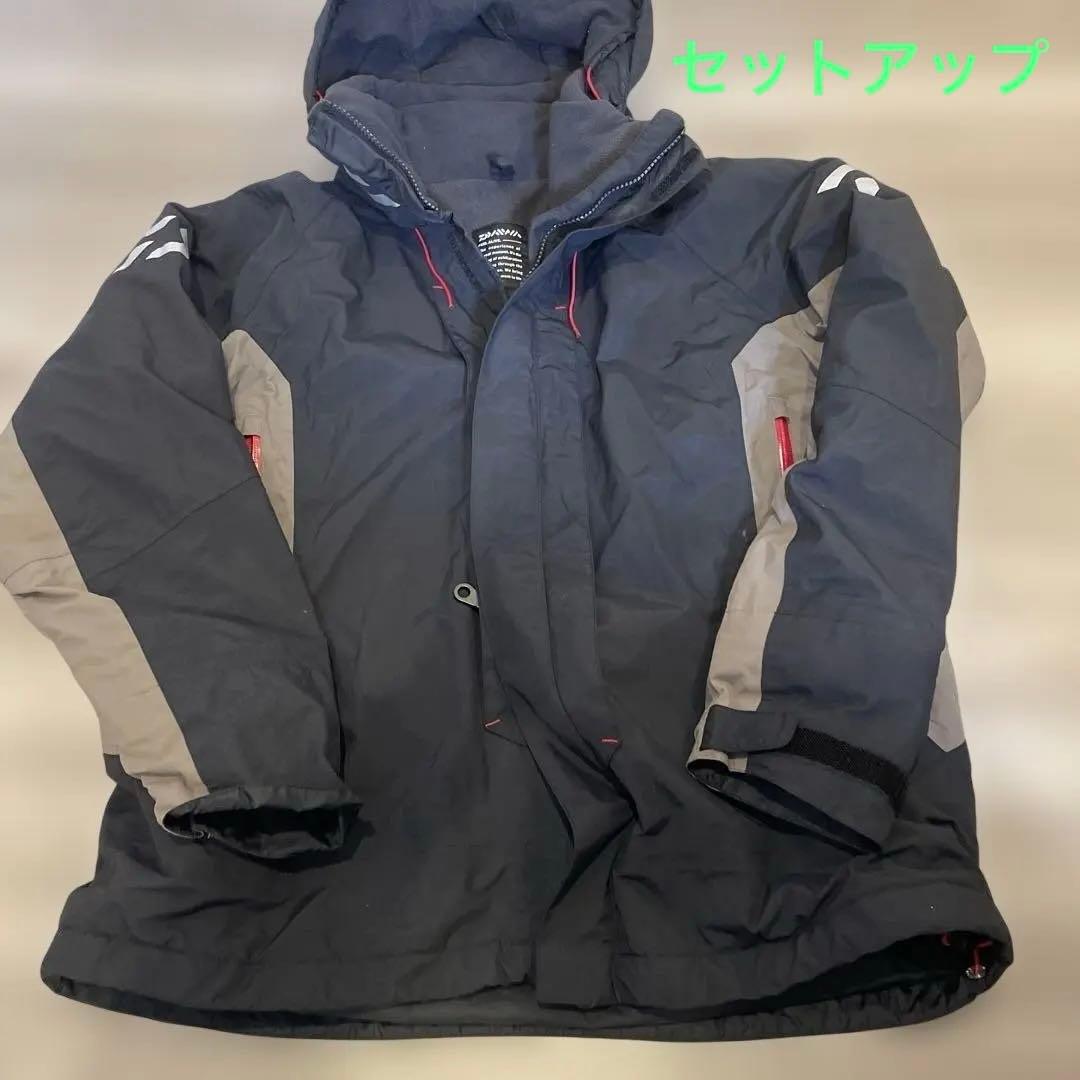 ダイワ レインマックス ハイパー ハイロフト ウィンタースーツ サイズM
