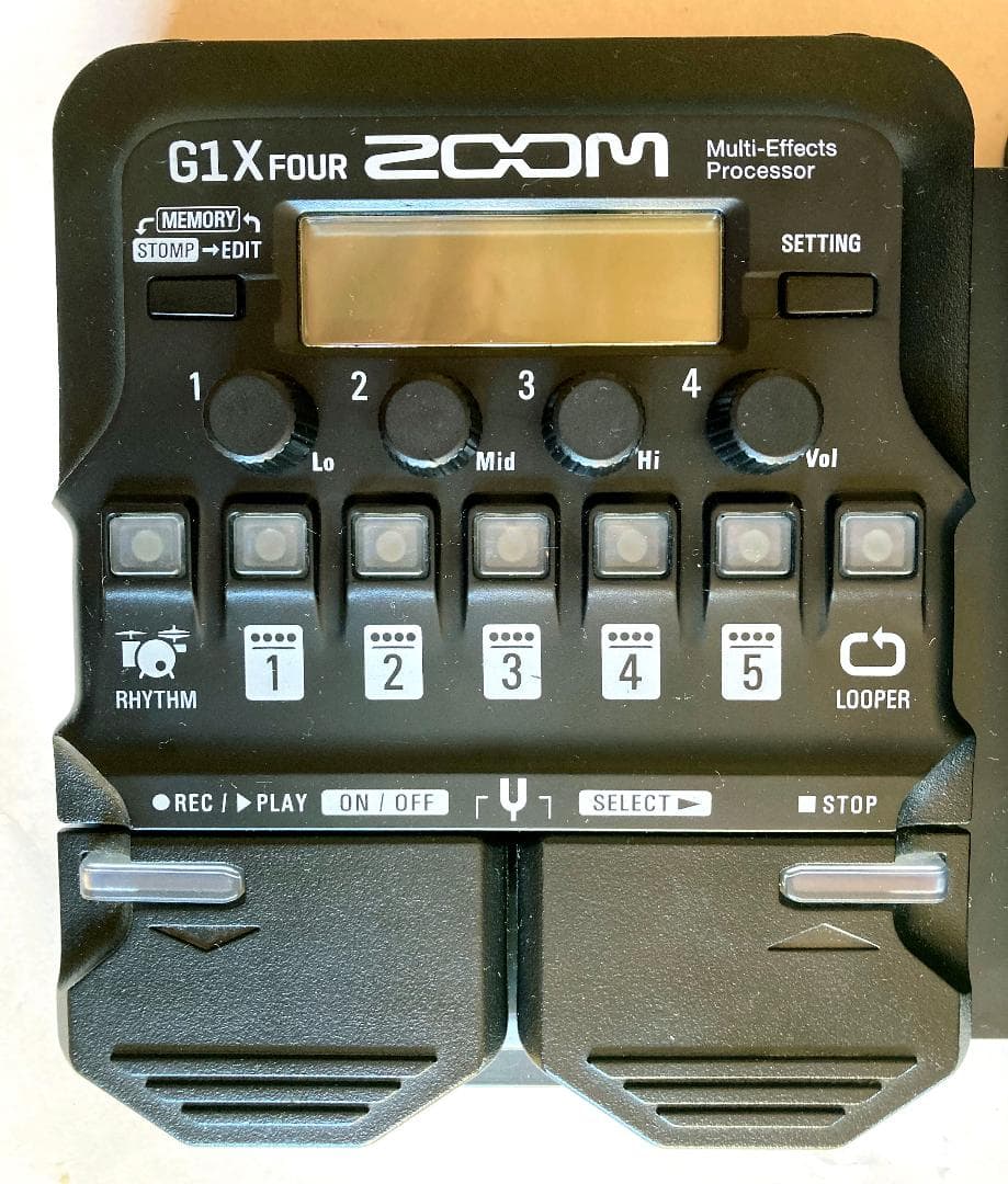 ZOOM G1X FOUR マルチエフェクター ACアダプタ付き