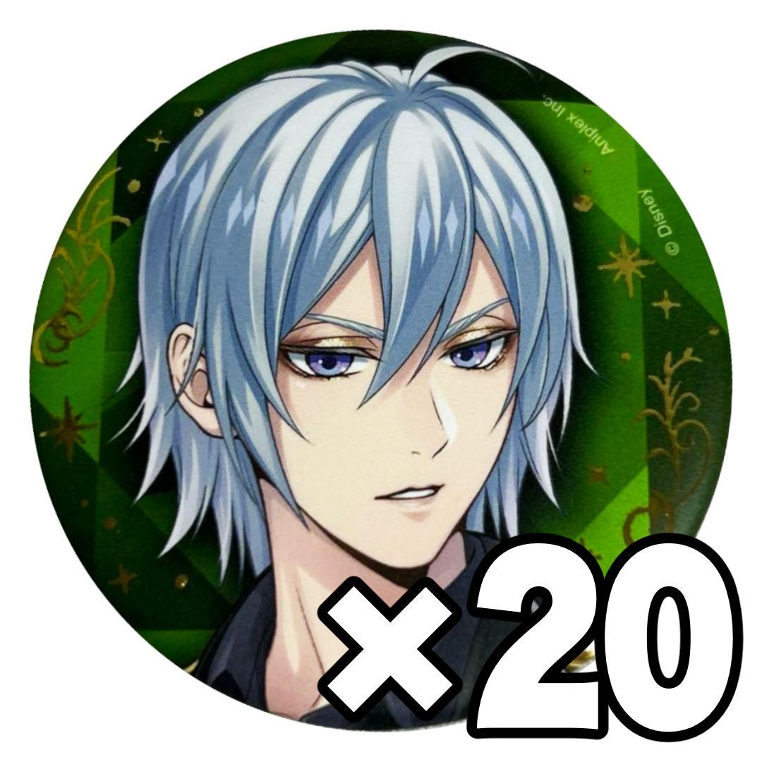 ツイステ　ブレイジングジュエル　シルバー　缶バッジ