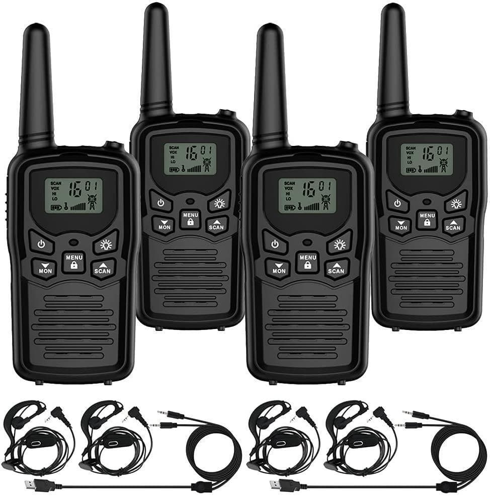 【M2717-115-89】トランシーバー 4台セット　無線機 免許不要 本体