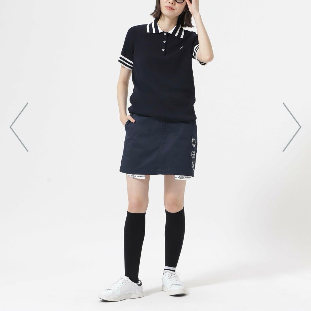 Dickies × Jack Bunny!! ゴルフウェア スカート ネイビーL